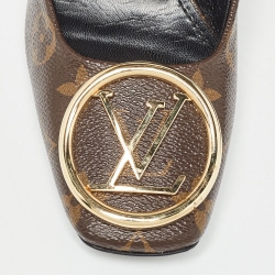 Pre Owned Louis Vuitton Monogram Canvas Madeleine Pumps Size 38.5