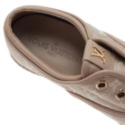 Pre Owned Louis Vuitton Monogram Canvas Espadrilles Sneakers Size 40