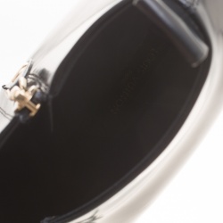 Pre Owned بوت كاحل لوي فيتون مقدمة مدببة جلد أسود مقاس 40