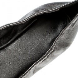 Pre Owned حذاء فلات بالية لوي فيتون أميوليت ترتر وجلد ميتالك مقاس 40.5