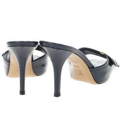 Pre Owned Louis Vuitton Monogram Buci Mules Size 35.5