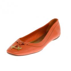 مملوكة مسبقًا Louis Vuitton Peche Marguerite Ballerina Flat Size 38