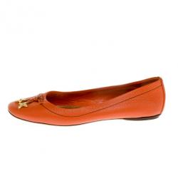مملوكة مسبقًا Louis Vuitton Peche Marguerite Ballerina Flat Size 38
