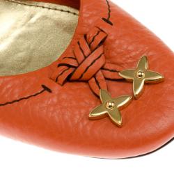 مملوكة مسبقًا Louis Vuitton Peche Marguerite Ballerina Flat Size 38