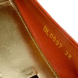 مملوكة مسبقًا Louis Vuitton Peche Marguerite Ballerina Flat Size 38