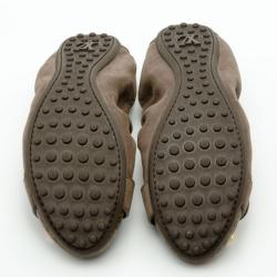 مملوكة مسبقًا Louis Vuitton Monogram Canvas and Iridescent Calf Leather Lucky Ballet Flats Size 37.5