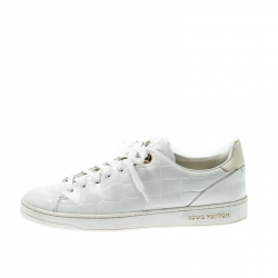 Louis Vuitton - Frontrow Sneakers Trainers - White - Women - Size: 38.0 - Luxury
