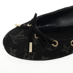 مملوكة مسبقًا Louis Vuitton Monogram Denim Oasis Ballet Flats Size 41