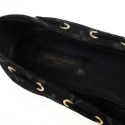مملوكة مسبقًا Louis Vuitton Monogram Denim Oasis Ballet Flats Size 41