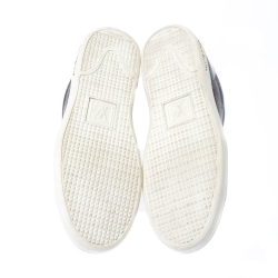 مملوكة مسبقًا Louis Vuitton Brown/Black Monogram Canvas and Patent Leather Frontrow Low Top Sneakers Size 40