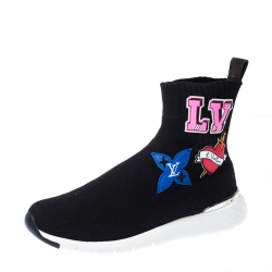 Louis Vuitton Black Sock Sneakers