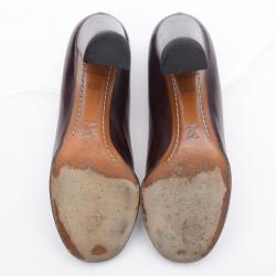 مملوكة مسبقًا Louis Vuitton Pink Mini Lin Monogram Pumps Size 36.5