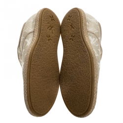 مملوكة مسبقًا Louis Vuitton Beige Monogram Canvas Laceless Espadrille Sneakers Size 40