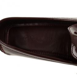 مملوكة مسبقًا Louis Vuitton Brown Patent Zen Loafers Size 38.5