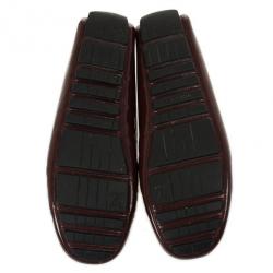مملوكة مسبقًا Louis Vuitton Brown Patent Zen Loafers Size 38.5