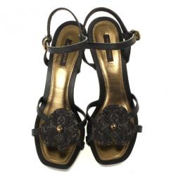 مملوكة مسبقًا Louis Vuitton Freesia Platform Sandals Size 38.5