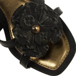 مملوكة مسبقًا Louis Vuitton Freesia Platform Sandals Size 38.5