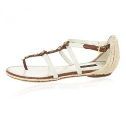 مملوكة مسبقًا Louis Vuitton Bagatelles Sandals Size 37