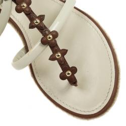 مملوكة مسبقًا Louis Vuitton Bagatelles Sandals Size 37