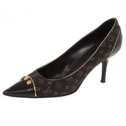 chaussures louis vuitton raquel 39 toile mini monogram