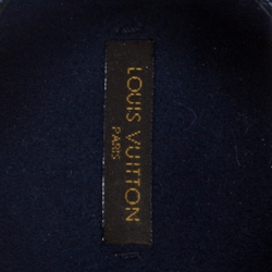 مملوكة مسبقًا Louis Vuitton Blue Leather And Monogram Denim Wedge Ocean Sandals Size 39.5