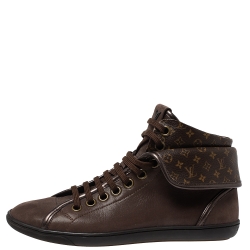 chaussures louis vuitton monogram denim brea 36