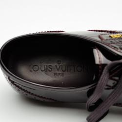 مملوكة مسبقًا Louis Vuitton Amarante Patent Brogue Sneakers Size 39