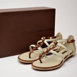 Pre Owned Louis Vuitton Bagatelles Size 38.5