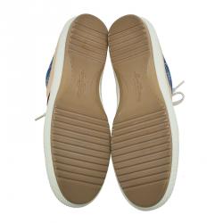 مملوكة مسبقًا Louis Vuitton Monogram Denim and Leather Sneakers Size 40