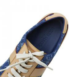 مملوكة مسبقًا Louis Vuitton Monogram Denim and Leather Sneakers Size 40