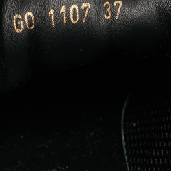 Louis Vuitton Black/Brown Monogram Canvas, Suede and Mesh Run Away Low Top Sneakers Size 37