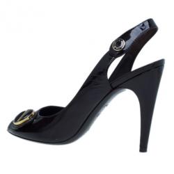 مملوكة مسبقًا Louis Vuitton Amarante Sloane Slingback Sandals Size 37.5