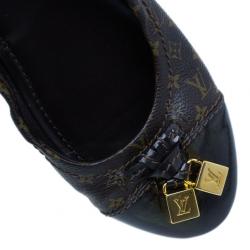 Pre Owned Louis Vuitton Monogram Canvas Lovely Ballet Flats Size 40