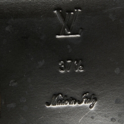 مملوكة مسبقًا Louis Vuitton Black Leather Ankle Boots Size 37.5