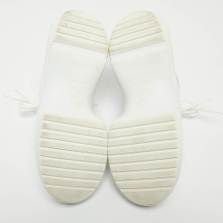 مملوكة مسبقًا Louis Vuitton White/Brown Monogram Canvas and Mesh Archlight Sneakers Size 37.5