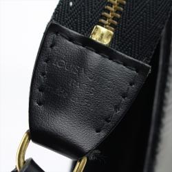 مملوكة مسبقًا حقيبة أكسسوارات لوي فيتون جلد إيبي نوار صغيرة 24