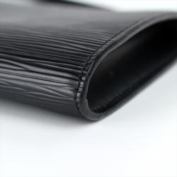 مملوكة مسبقًا حقيبة أكسسوارات لوي فيتون جلد إيبي نوار صغيرة 24