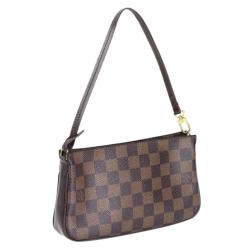 Pre Owned Louis Vuitton Damier Ebene Canvas Pochette Accessoires