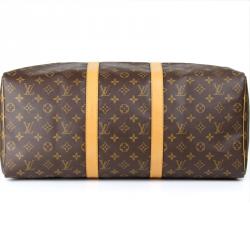 Pre Owned Louis Vuitton Monogram Canvas Keepall 50 Bag