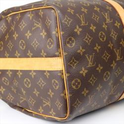 Pre Owned Louis Vuitton Monogram Canvas Keepall Bandouliere 50 Bag
