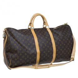 Pre Owned Louis Vuitton Monogram Canvas Keepall Bandouliere 60