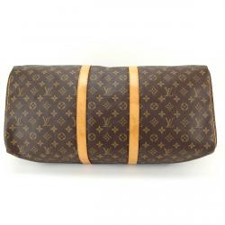 Pre Owned Louis Vuitton Monogram Canvas Keepall 55 Bag