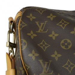 Pre Owned Louis Vuitton Monogram Canvas Keepall Bandouliere 55