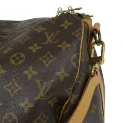Pre Owned Louis Vuitton Monogram Canvas Keepall Bandouliere 55