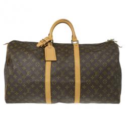 Pre Owned Louis Vuitton Monogram Canvas Keepall 50