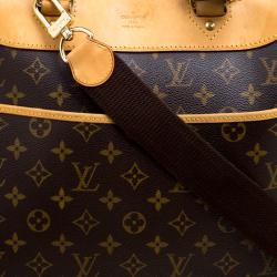 Pre Owned Louis Vuitton Monogram Canvas Alize 24 Heures Soft Suitcase