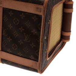 مملوكة مسبقًا Louis Vuitton Monogram Canvas Dog Carrier 50