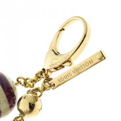 مملوكة مسبقًا Louis Vuitton Multicolor Mini Lin Croisette Bag Charm