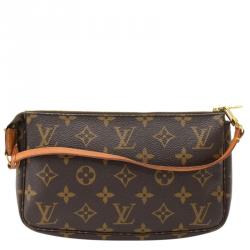 Pre Owned Louis Vuitton Monogram Canvas Pochette Accessoires 