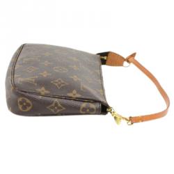 Pre Owned Louis Vuitton Monogram Canvas Pochette Accessoires 